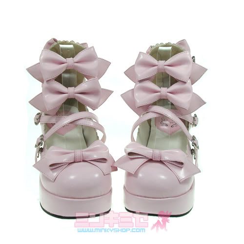 Classic Ribbon Lolita Shoes